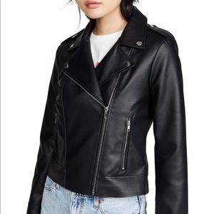BB Dakota Moto Vegan Leather Jacket